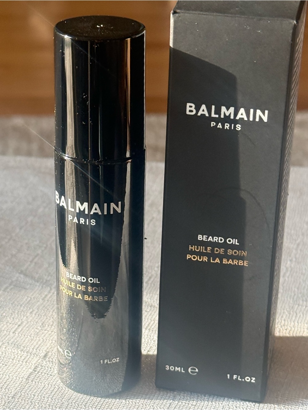 Balmain Paris Homme Beard Oil 30ml 1 Fl Oz Brand New In Box Luxury Grooming